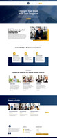 Completed Sean Caughron website homepage featuring strategic business consulting, fractional leadership and leadership coaching services.