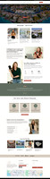 Completed Ashley Blackmer Photography website homepage featuring real estate photography, video services, and personal branding content.